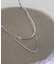 【当商品送料無料】ネックレス レディース シンプル 通販 ペンダント 首飾り ジュエリー アクセサリー 二重 ダブル かわいい おしゃれ 可愛い