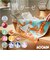 【当商品送料無料】moomin ハンカチ 通販 ガーゼハンカチ ムーミン 三重ガーゼ ギフト プレゼント おしゃれ 可愛い 綿100% 刺繍