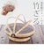 【当商品送料無料】竹かご フタカバー付き 通販 収納バスケット バスケット 収納かご カゴ 籠 収納ボックス 小物入れ バンブー 竹製 収納