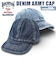 【当商品送料無料】HOUSTON ヒューストン デニム キャップ 通販 アーミーキャップ メンズキャップ アメカジキャップ ヴィンテージキャップ