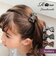 【当商品送料無料】ヘアクリップ リボン 小さめ 通販 Rora ローラ イルミ ヘアークリップ 髪どめ 髪留め ヘアアクセサリー 髪飾り キラキラ