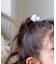 【当商品送料無料】ヘアゴム キッズ 花 通販 Rora ローラ スノーフラワー 髪ゴム 髪飾り 髪どめ 髪留め ヘアアクセサリー 子供 子ども