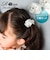 【当商品送料無料】Rora ヘアクリップ キッズ 2個セット 通販 スノーフラワー お花 花びら ヘアークリップ 髪どめ 髪留め ヘアアクセサリー