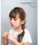 【当商品送料無料】Rora パッチン留め 2個セット 通販 ローラ ラナ スウェード パッチンピン パッチンどめ ヘアピン 髪留め 髪飾り ハート
