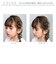 【当商品送料無料】Rora パッチン留め 2個セット 通販 ローラ ラナ スウェード パッチンピン パッチンどめ ヘアピン 髪留め 髪飾り ハート