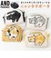 【当商品送料無料】ニャンタマポーチ AND PACKABLE 通販 ミニポーチ 猫 小物入れ かわいい ねこ ネコ アニマル 動物 おしゃれ