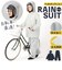 【当商品送料無料】Actual PRODUCTS レインスーツ 通販 アクチュアルプロダクツ サイクルレインコート ヘルメット対応 上下