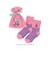 【当商品送料無料】もこもこ靴下 かわいい 通販 ルームソックス 靴下 キャラクター ソックス もこもこ靴下in巾着 ふわふわ靴下 ふわふわソックス
