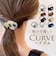 【当商品送料無料】Diamond Hearts ヘアゴム カーブ 通販 髪どめ 髪留め 髪ゴム 髪飾り ヘアーアクセサリー ヘアアクセサリー
