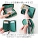 【当商品送料無料】perche ペルケ 財布 08-06-03900 通販 ドット刺繍ラウンドパームフィットウォレット 二つ折り財布 二折