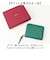 【当商品送料無料】perche ペルケ 財布 08-06-03900 通販 ドット刺繍ラウンドパームフィットウォレット 二つ折り財布 二折