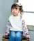 【当商品送料無料】Rora トップス 通販 ローラ シャル トレーナー スウェットシャツ キッズ 子供 女の子 長袖 パフスリーブ 花柄 春秋 秋冬