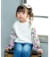【当商品送料無料】Rora トップス 通販 ローラ シャル トレーナー スウェットシャツ キッズ 子供 女の子 長袖 パフスリーブ 花柄 春秋 秋冬
