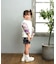 【当商品送料無料】Rora トップス 通販 ローラ シャル トレーナー スウェットシャツ キッズ 子供 女の子 長袖 パフスリーブ 花柄 春秋 秋冬