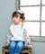 【当商品送料無料】Rora トップス 通販 ローラ シャル トレーナー スウェットシャツ キッズ 子供 女の子 長袖 パフスリーブ 花柄 春秋 秋冬
