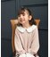 【当商品送料無料】rora ワンピース 通販 ローラ リリ キッズワンピース キッズ 女の子 長袖 襟付き ピンクベージュ 発表会 入園式 卒園式