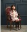 【当商品送料無料】rora ワンピース 通販 ローラ リリ キッズワンピース キッズ 女の子 長袖 襟付き ピンクベージュ 発表会 入園式 卒園式