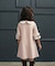 【当商品送料無料】rora ワンピース 通販 ローラ リリ キッズワンピース キッズ 女の子 長袖 襟付き ピンクベージュ 発表会 入園式 卒園式