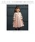 【当商品送料無料】rora ワンピース 通販 ローラ リリ キッズワンピース キッズ 女の子 長袖 襟付き ピンクベージュ 発表会 入園式 卒園式