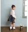 【当商品送料無料】Rora ブラウス 通販 ローラ さくら キッズ 子供 女の子 子ども スタンドカラー フリル 襟 リボン 長袖 パフスリーブ