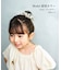【当商品送料無料】Rora シュシュ キッズ 通販 ローラ ハートシフォン 髪飾り お団子 ヘアゴム ポニーテール 女の子 子供 子ども こども