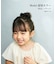 【当商品送料無料】Rora シュシュ キッズ 通販 ローラ ハートシフォン 髪飾り お団子 ヘアゴム ポニーテール 女の子 子供 子ども こども