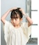【当商品送料無料】Rora シュシュ キッズ 通販 ローラ ハートシフォン 髪飾り お団子 ヘアゴム ポニーテール 女の子 子供 子ども こども