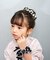 【当商品送料無料】Rora シュシュ キッズ 通販 ローラ ドナ 髪飾り お団子 ヘアゴム ポニーテール 女の子 子供 子ども こども フォーマル