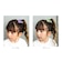 【当商品送料無料】Rora ヘアゴム 2個セット リボン 通販 ローラ rora 髪飾り 髪ゴム 髪留め ヘアタイ キッズヘアゴム ヘアーゴム