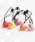 【当商品送料無料】Rora ヘアゴム 5個セット ハート 通販 ローラ rora 髪飾り 髪ゴム 髪留め ヘアタイ キッズヘアゴム ヘアーゴム