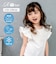 【当商品送料無料】Rora キッズ Tシャツ 半袖 女の子 通販 ローラ アルバ カットソー 半袖Tシャツ 夏服 半袖トップス トップス 袖フリル