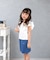 【当商品送料無料】Rora キッズ Tシャツ 半袖 女の子 通販 ローラ アルバ カットソー 半袖Tシャツ 夏服 半袖トップス トップス 袖フリル