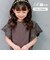 【当商品送料無料】Rora キッズ Tシャツ 半袖 女の子 通販 ローラ カラハナ カットソー 半袖Tシャツ 夏服 半袖トップス トップス 袖フリル