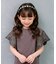 【当商品送料無料】Rora キッズ Tシャツ 半袖 女の子 通販 ローラ カラハナ カットソー 半袖Tシャツ 夏服 半袖トップス トップス 袖フリル