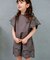 【当商品送料無料】Rora キッズ Tシャツ 半袖 女の子 通販 ローラ カラハナ カットソー 半袖Tシャツ 夏服 半袖トップス トップス 袖フリル