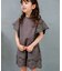 【当商品送料無料】Rora キッズ Tシャツ 半袖 女の子 通販 ローラ カラハナ カットソー 半袖Tシャツ 夏服 半袖トップス トップス 袖フリル