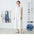 【当商品送料無料】mitis ワンピース ミティス 通販 ギャザーワンピース 夏 春夏 ノースリーブ 袖なし ロング 前開き 前ボタン レディース