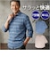 【当商品送料無料】7分袖シャツ メンズ ボタンダウン 通販 メンズ シャツ サラっと快適しじらチェック ブランド 紳士 シニア 50代 60代