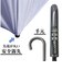 【当商品送料無料】OUTDOOR PRODUCTS 傘 キッズ 通販 ジャンプ傘 長傘 耐風傘 晴雨兼用傘 58cm 通学 登下校 風に強い傘