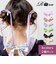 【当商品送料無料】Rora ヘアクリップ 通販 ローラ ひらり ロングリボン ヘア クリップ ヘアピン 髪飾り 髪留め キッズ 女の子 子供 子ども