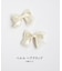 【当商品送料無料】ヘアクリップ リボン 子供 フォーマル 2個セット 通販 Rora ローラ ペルル ヘアークリップ 髪どめ 髪留め