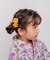 【当商品送料無料】ヘアクリップ お花 2個セット 通販 日本製 Rora キャサリン 髪留め 髪飾り 子供 女の子 キッズ フラワー お団子
