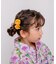 【当商品送料無料】ヘアクリップ お花 2個セット 通販 日本製 Rora キャサリン 髪留め 髪飾り 子供 女の子 キッズ フラワー お団子