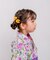 【当商品送料無料】ヘアクリップ お花 2個セット 通販 日本製 Rora キャサリン 髪留め 髪飾り 子供 女の子 キッズ フラワー お団子