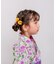 【当商品送料無料】ヘアクリップ お花 2個セット 通販 日本製 Rora キャサリン 髪留め 髪飾り 子供 女の子 キッズ フラワー お団子