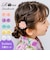 【当商品送料無料】ヘアクリップ お花 2個セット 通販 日本製 Rora セシリア 髪留め 髪飾り キッズ 子供 女の子 フラワー 透け感 かわいい