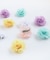 【当商品送料無料】ヘアクリップ お花 2個セット 通販 日本製 Rora セシリア 髪留め 髪飾り キッズ 子供 女の子 フラワー 透け感 かわいい