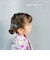 【当商品送料無料】ヘアクリップ お花 2個セット 通販 日本製 Rora ベラ 髪留め 髪飾り 女の子 キッズ 子供 フェルト フラワー かわいい