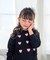 【当商品送料無料】子供服 女の子 トレーナー 通販 Rora ロマンティカ プルオーバー スウェット 長袖 ハート かわいい おしゃれ 可愛い