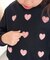【当商品送料無料】子供服 女の子 トレーナー 通販 Rora ロマンティカ プルオーバー スウェット 長袖 ハート かわいい おしゃれ 可愛い
